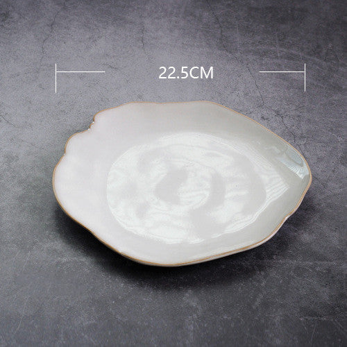 Ceramic Irregular Shape Rice Bowl